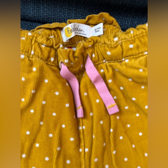 Boden cord pants with heart patches, 18-24 months - Picture 6 of 7
